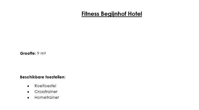Begijnhof Hotel 루벤 외부 사진
